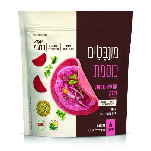 טורטיה כוסמת וסלק